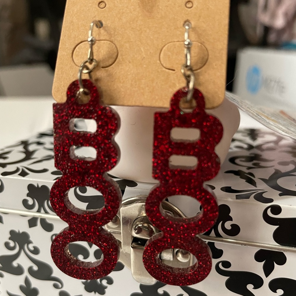 Acrylic Earrings handmade
